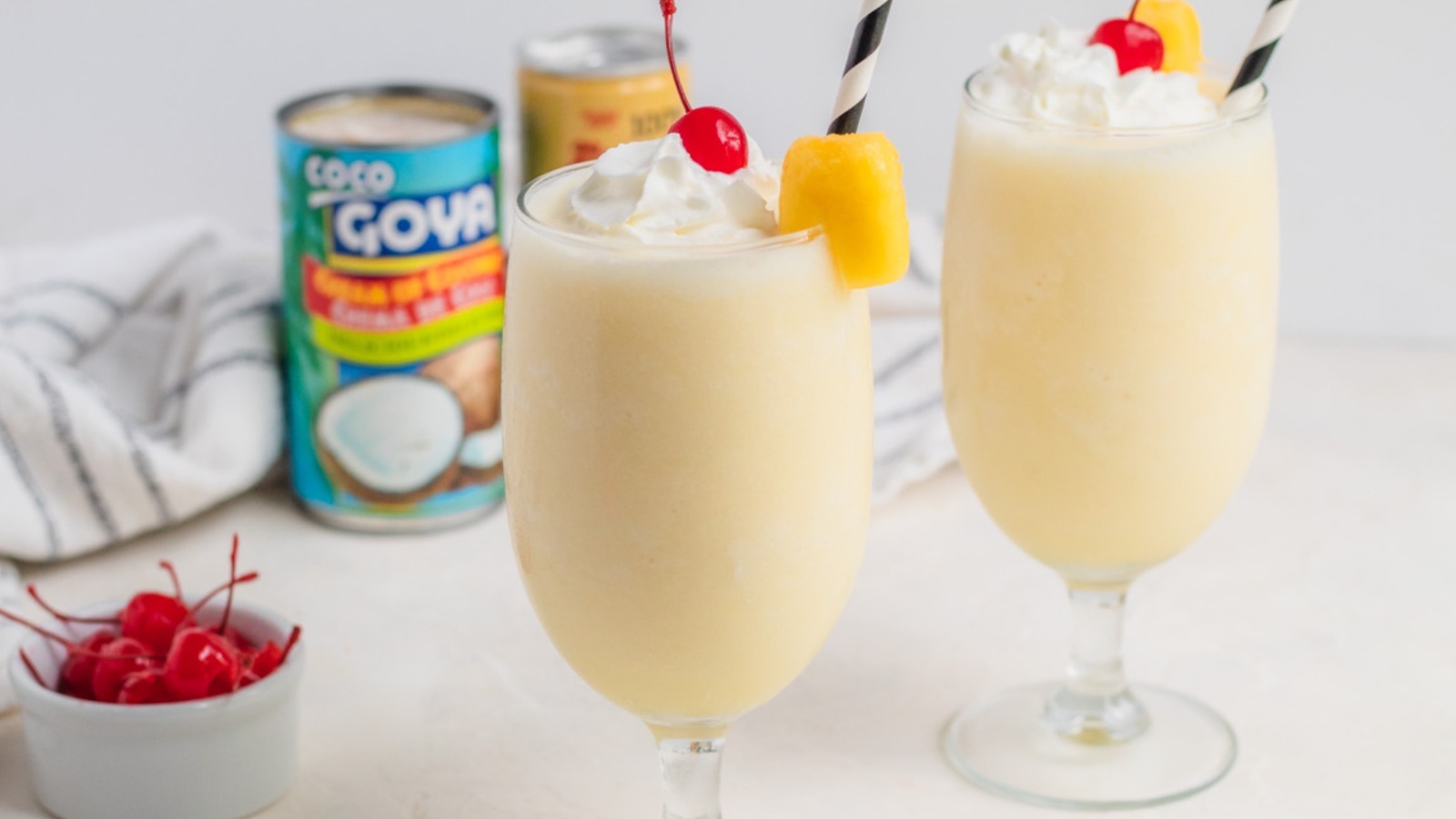 What Are the Ingredients in a Virgin Pina Colada