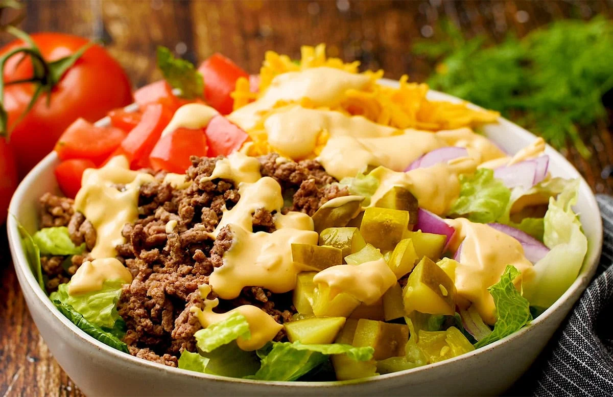 big mac salad recipe