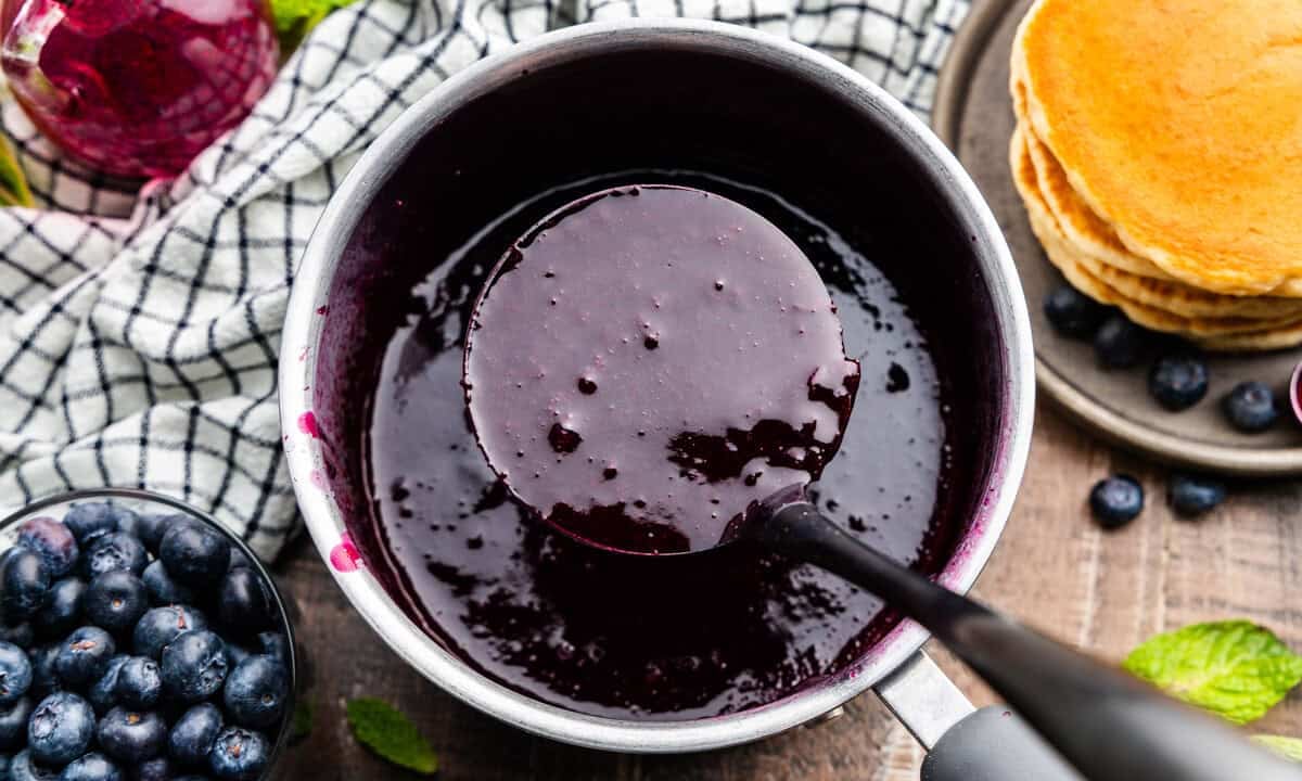 blueberry syrup recipe